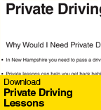 Private Driving Lessons