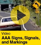 AAA Signs, Signals and Markings