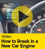 How to Break in a New Car Engine