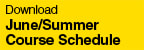 June/Summer Course Schedule