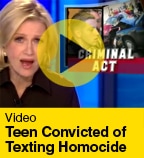 Teen Convicted of Texting Homocide