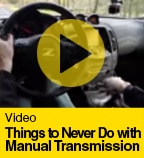 Things to Never Do with Manual Transmission