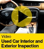 Used Car Interior and Exterior Inspection